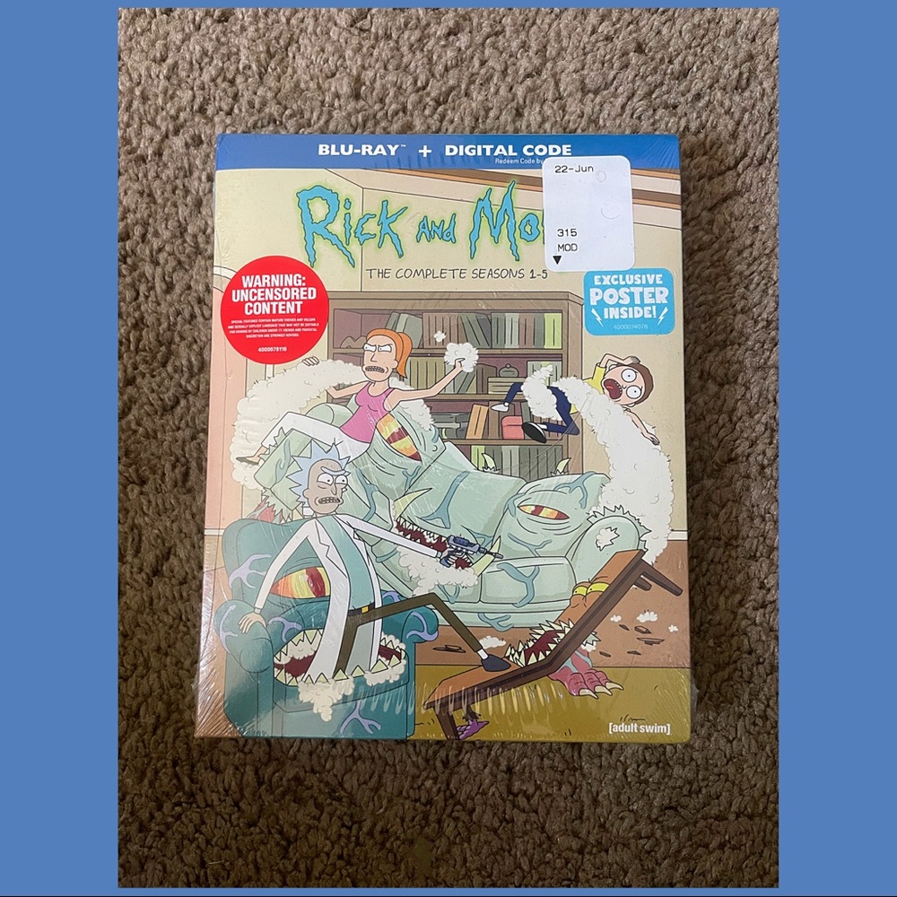 Full Rick & Morty Episode Series (Brand New)